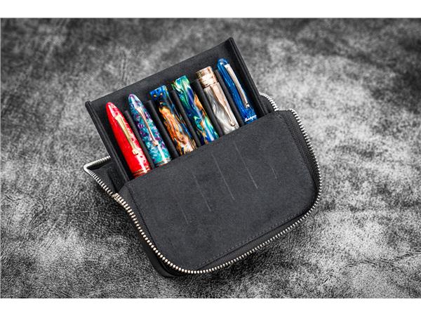 Black Leather 2 hotsell Pen Case, Leather Pen Case, Leather Fountain Pen Case, Pencil Case, Pen Divider,